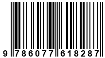 Código de Barras de '.9786077618287.'