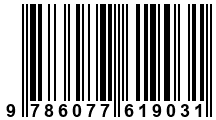 Código de Barras de '.9786077619031.'