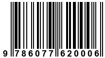 Código de Barras de '.9786077620006.'