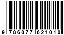 Código de Barras de '.9786077621010.'