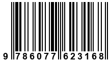 Código de Barras de '.9786077623168.'