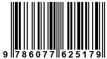 Código de Barras de '.9786077625179.'