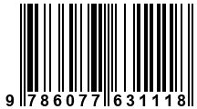 Código de Barras de '.9786077631118.'