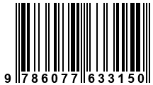 Código de Barras de '.9786077633150.'