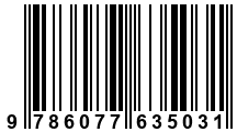 Código de Barras de '.9786077635031.'