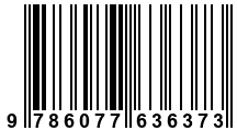 Código de Barras de '.9786077636373.'
