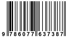 Código de Barras de '.9786077637387.'