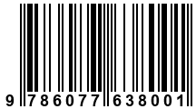 Código de Barras de '.9786077638001.'