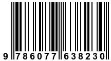 Código de Barras de '.9786077638230.'