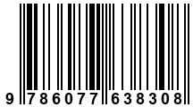 Código de Barras de '.9786077638308.'