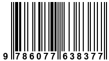 Código de Barras de '.9786077638377.'