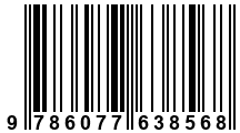 Código de Barras de '.9786077638568.'
