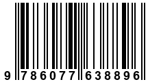 Código de Barras de '.9786077638896.'