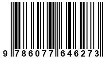 Código de Barras de '.9786077646273.'