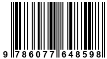 Código de Barras de '.9786077648598.'