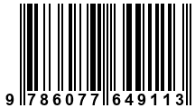 Código de Barras de '.9786077649113.'