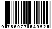 Código de Barras de '.9786077649526.'