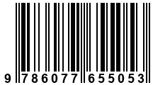 Código de Barras de '.9786077655053.'