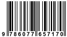 Código de Barras de '.9786077657170.'