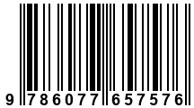 Código de Barras de '.9786077657576.'