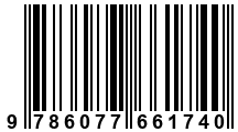 Código de Barras de '.9786077661740.'