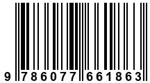 Código de Barras de '.9786077661863.'