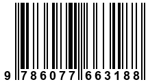 Código de Barras de '.9786077663188.'