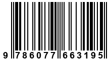Código de Barras de '.9786077663195.'