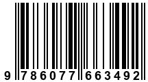 Código de Barras de '.9786077663492.'