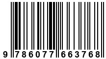 Código de Barras de '.9786077663768.'