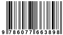 Código de Barras de '.9786077663898.'