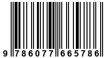 Código de Barras de '.9786077665786.'
