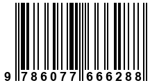Código de Barras de '.9786077666288.'