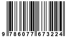 Código de Barras de '.9786077673224.'