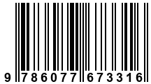 Código de Barras de '.9786077673316.'