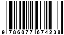 Código de Barras de '.9786077674238.'