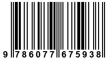 Código de Barras de '.9786077675938.'