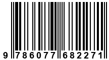 Código de Barras de '.9786077682271.'