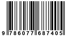 Código de Barras de '.9786077687405.'