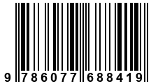 Código de Barras de '.9786077688419.'