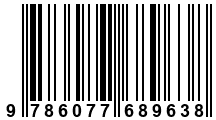 Código de Barras de '.9786077689638.'