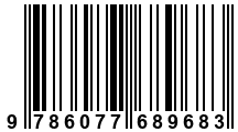 Código de Barras de '.9786077689683.'