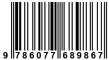 Código de Barras de '.9786077689867.'