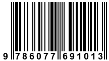 Código de Barras de '.9786077691013.'