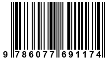 Código de Barras de '.9786077691174.'
