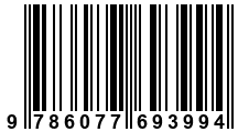 Código de Barras de '.9786077693994.'