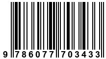 Código de Barras de '.9786077703433.'
