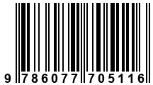Código de Barras de '.9786077705116.'
