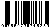 Código de Barras de '.9786077718239.'