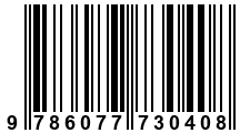 Código de Barras de '.9786077730408.'